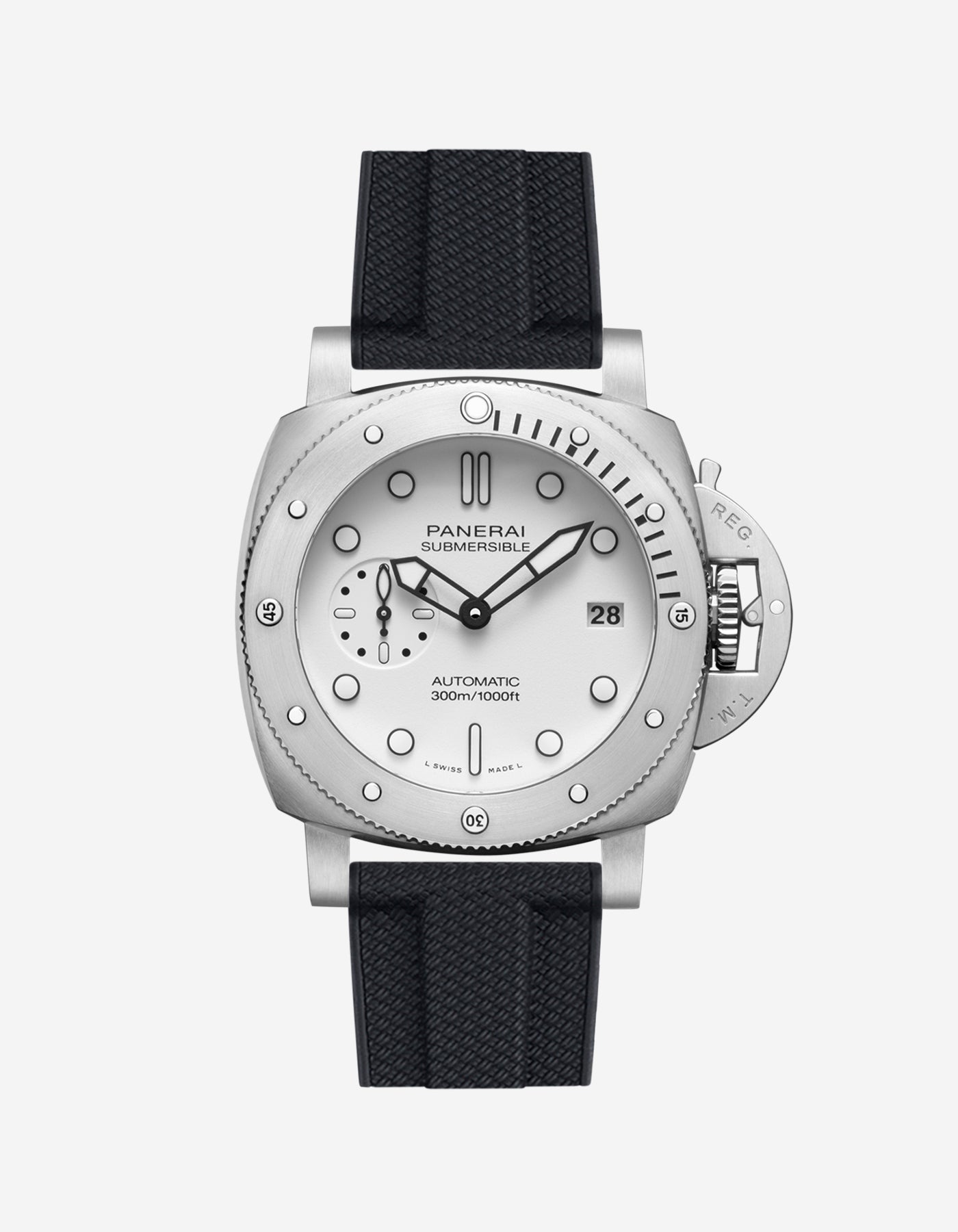 Panerai rubber strap Panerai Luminor PAM strap Submersible PAM rubber strap Radiomir rubber strap silicone strap PAM00441 PAM01223 replacement strap Luminor Marina strap 42mm 44mm PAM01122 Cinturino Panerai in gomma