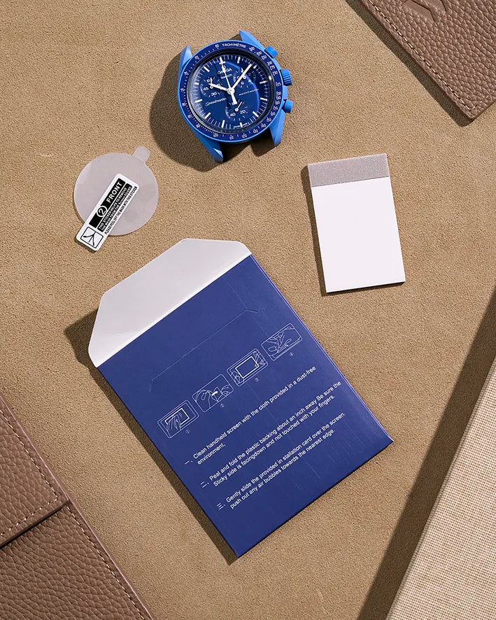 WB Watch Screen Protector for Omega X Swatch MoonSwatch – Ultra-Thin Glass Protection with Application Tools