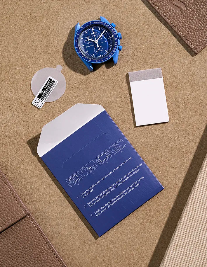 WB Watch Screen Protector for Omega X Swatch MoonSwatch – Ultra-Thin Glass Protection with Application Tools