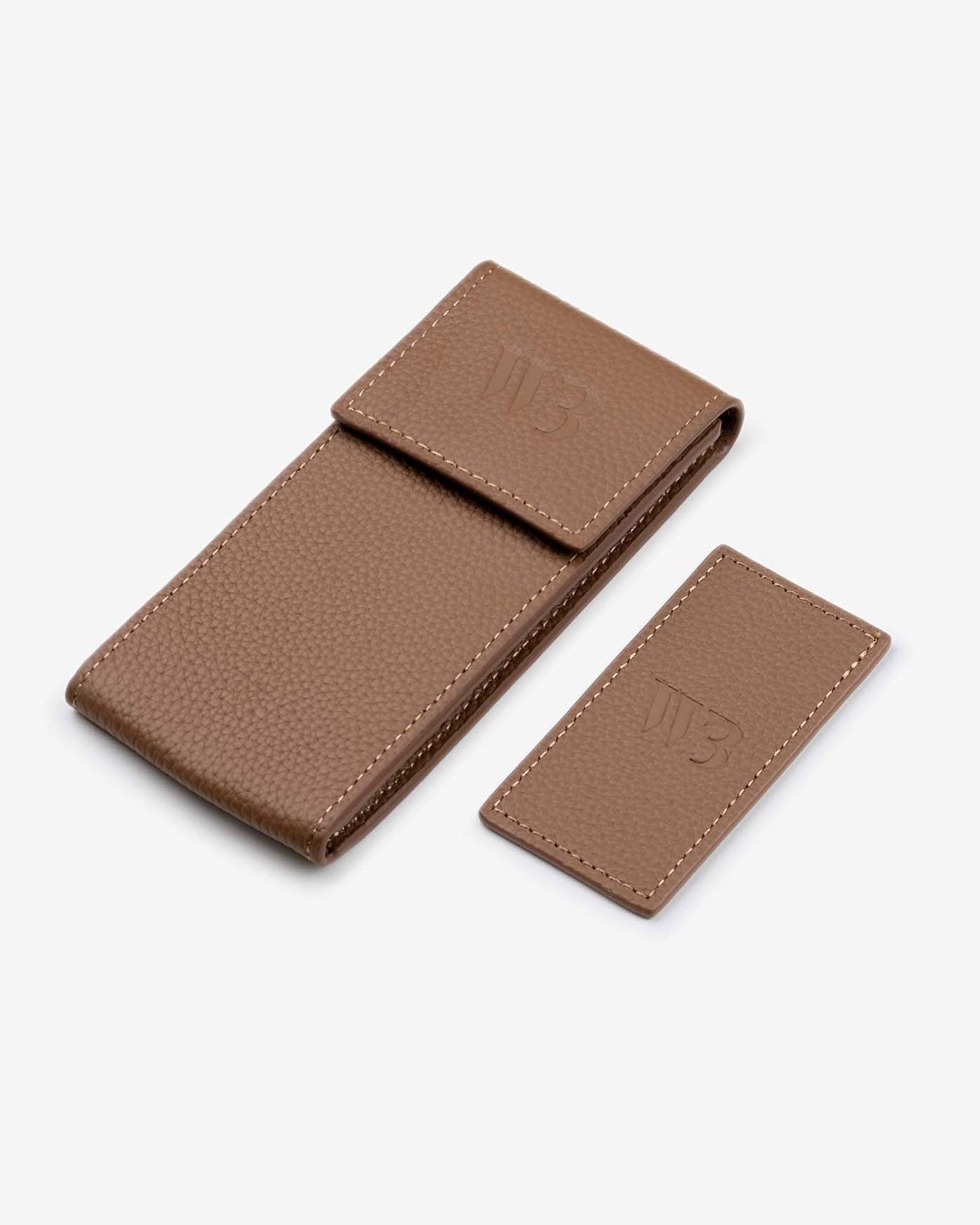 Brown Leather Watch Pouch - Wristbuddys