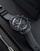 Omega X Swatch MoonSwatch Mission to the moonphase new moon full moon Moonwatch Speedmaster Professional Wristbuddys Wristbuddy Klockarmband klockband rubberstrap rubber strap straps for Mission to Mercury, mission to moon, moonswatches best rubber intergrated mission to moon mercury intergrated uhrenband bracelet Urrem bracelet de montre cinturino per orologio cinturino dell'orologio horlogeband correa de reloj Uhrenarmband Uhrarmband black schwartz svart negro new moonswatch