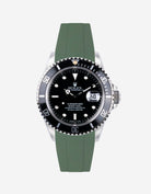 Wristbuddys Wristbuddy Klockarmband klockband rubberstrap rubber strap black svart black buckle clasp integrated premium rubber Rolex Submariner 16610, Rolex Submariner 116610, Rolex Submariner 14060, Rolex Submariner 114060 uhrenband rubber straps integrated replacement strap oysterflex KAUTSCHUKARMBAND uhrenband bracelet Urrem bracelet de montre cinturino per orologio cinturino dell'orologio horlogeband correa de reloj Uhrenarmband Uhrarmband rolex submariner
