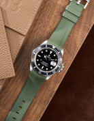 Wristbuddys Wristbuddy Klockarmband klockband rubberstrap rubber strap black svart black buckle clasp integrated premium rubber Rolex Submariner 16610, Rolex Submariner 116610, Rolex Submariner 14060, Rolex Submariner 114060 uhrenband rubber straps integrated replacement strap oysterflex KAUTSCHUKARMBAND uhrenband bracelet Urrem bracelet de montre cinturino per orologio cinturino dell'orologio horlogeband correa de reloj Uhrenarmband Uhrarmband rolex submariner