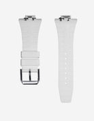 tissot prx straps powermatic 80 rubber perfect fit straps for tissot prx replacement Bracelet alternatives Aftermarket bands Custom straps Wristband choices Rubber band collection upgrades High-quality bands Watch accessories Strap Watchband white weiss vit hvit