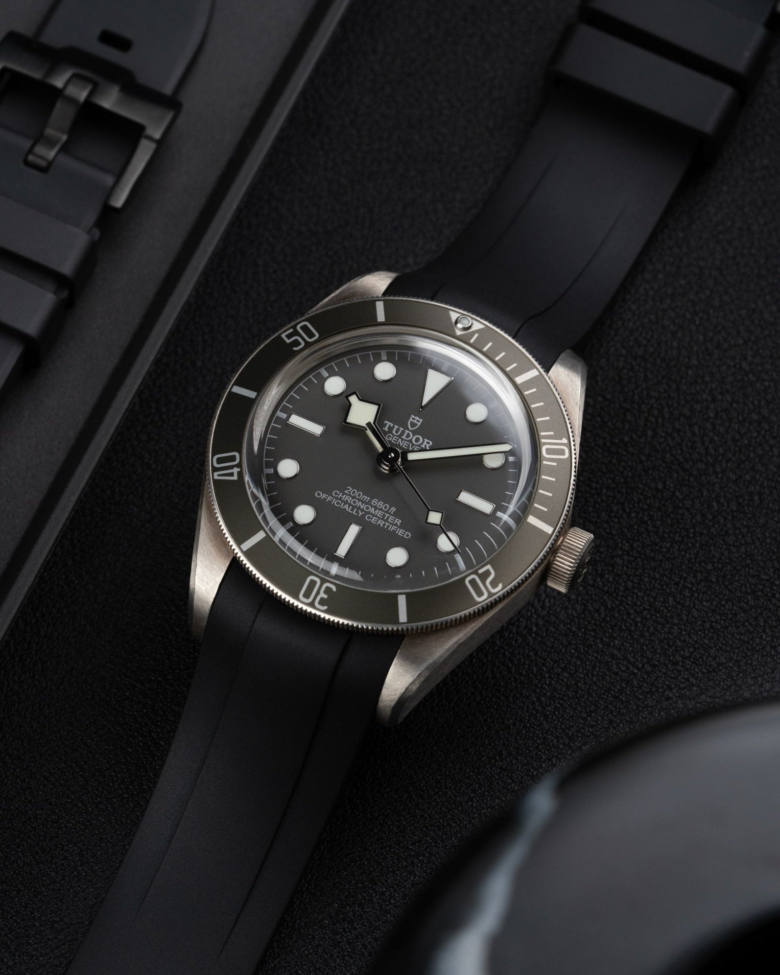 Tudor Black Bay 58 Fifty-Eight BB58 watches wristbuddys wristbuddy wristbuddies wrist Buddy watch strap band replacement integrated curved rubber FKM vulcanized best quality strap size lug width 20mm wristbands rubber bronze steel black svart schwartz