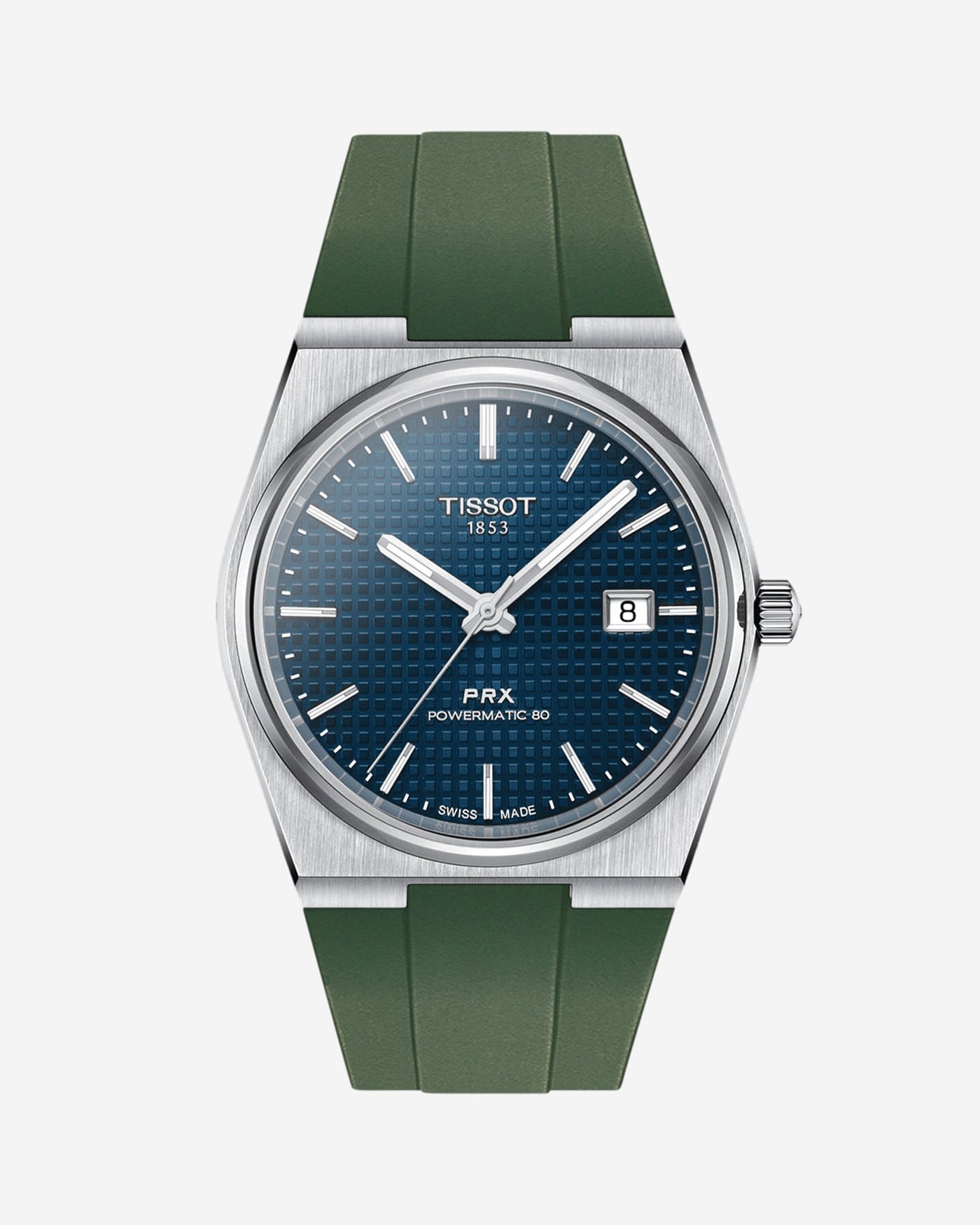 tissot prx straps powermatic 80 rubber perfect fit straps for tissot prx replacement Bracelet alternatives Aftermarket bands Custom straps Wristband choices Rubber band collection upgrades High-quality bands Watch accessories Strap Watchband 40mm T137.407.11.051.00 automatic blue blå navy blau best watch under 1000 USD