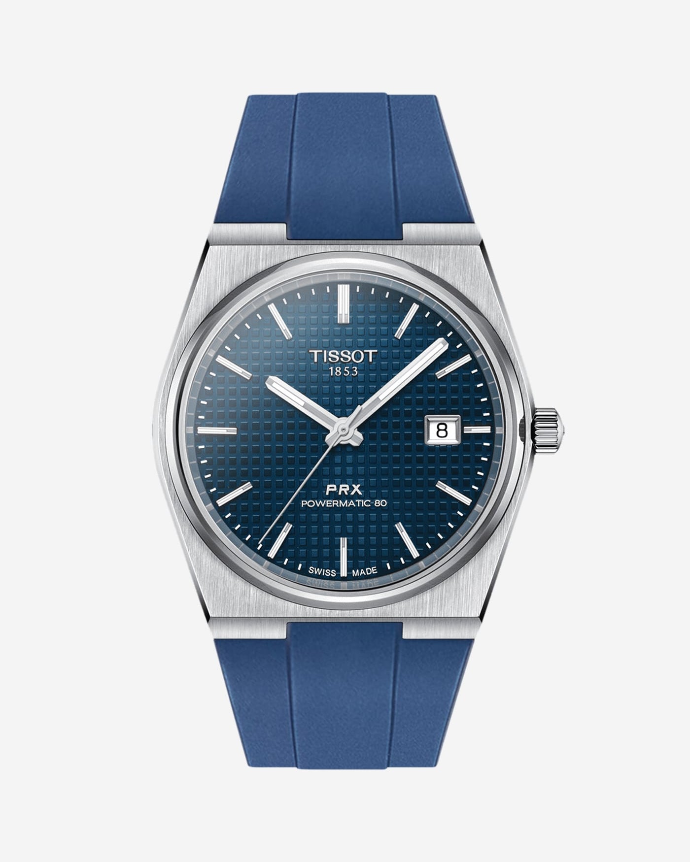 tissot prx straps powermatic 80 rubber perfect fit straps for tissot prx replacement Bracelet alternatives Aftermarket bands Custom straps Wristband choices Rubber band collection upgrades High-quality bands Watch accessories Strap Watchband 40mm T137.407.11.051.00 automatic blue blå navy blau best watch under 1000 USD