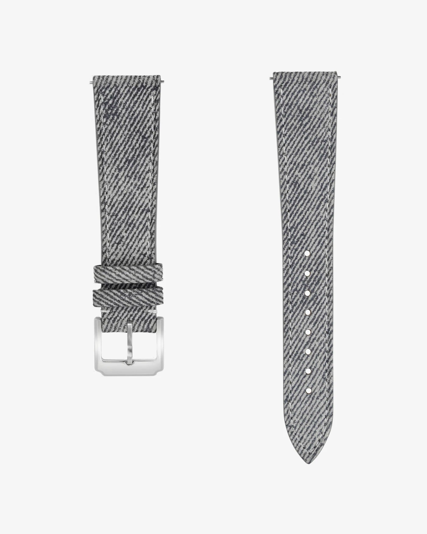 Light grey denim strap – part of the full denim strap collection