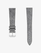Light Grey Denim Watch Strap for Omega x Swatch MoonSwatch 1965 – Top view with quick-release