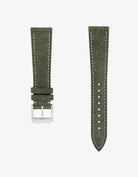 Military Green denim strap designed for Omega X Swatch Mission on Earth - Desert MoonSwatch