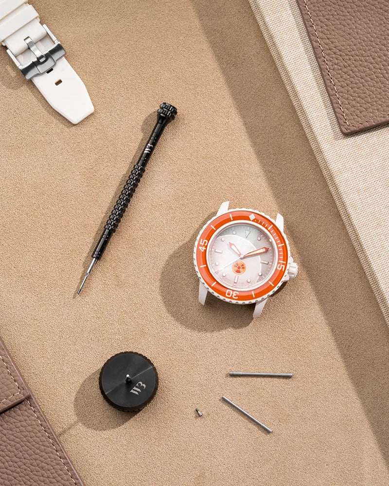 Premium Install Tool for Blancpain X Swatch with watch