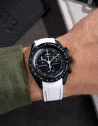 Rubber Strap for Omega X Swatch MoonSwatch Mission to The Moonphase - New Moon - Wristbuddys