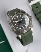 Tudor Black Bay 58 Fifty-Eight BB58 watches wristbuddys wristbuddy wristbuddies wrist Buddy watch strap band replacement integrated curved rubber FKM vulcanized best quality strap size lug width 20mm wristbands rubber bronze steel M79030N Navy Blue 79030B 925 Silver M79010SGs Bronze M79012M 925 silver  olive green vert green military green grön grun