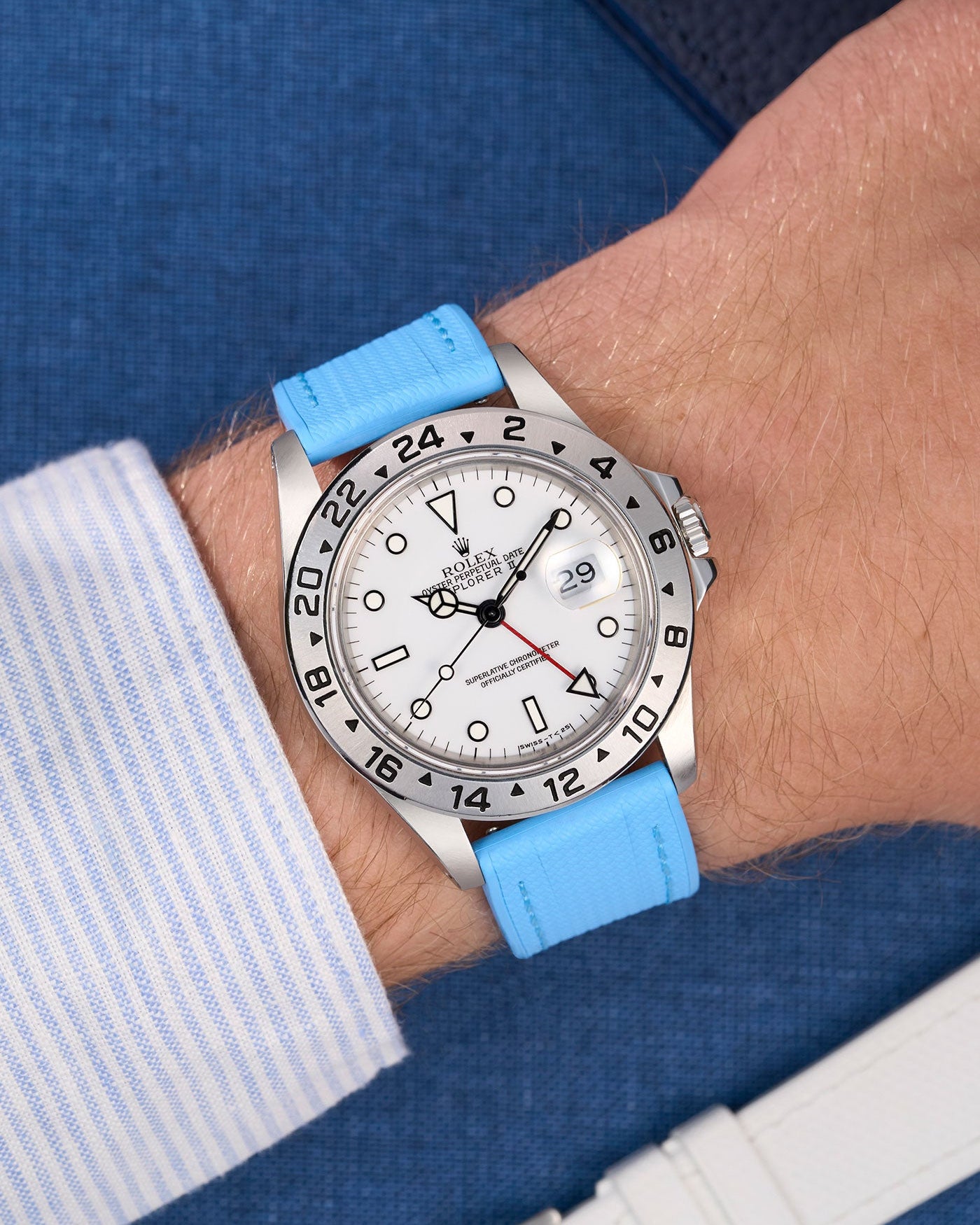 Straight End FKM Strap - 20mm - Wristbuddys
