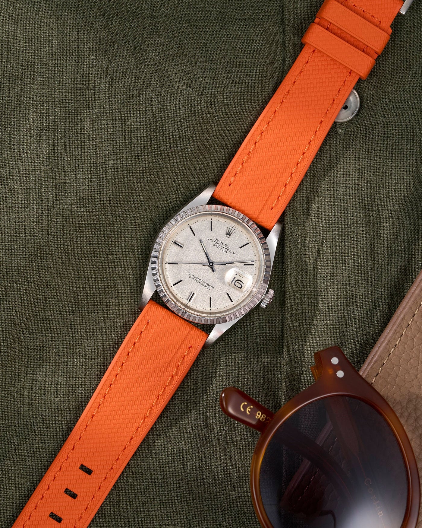 Straight End FKM Strap - 20mm - Wristbuddys
