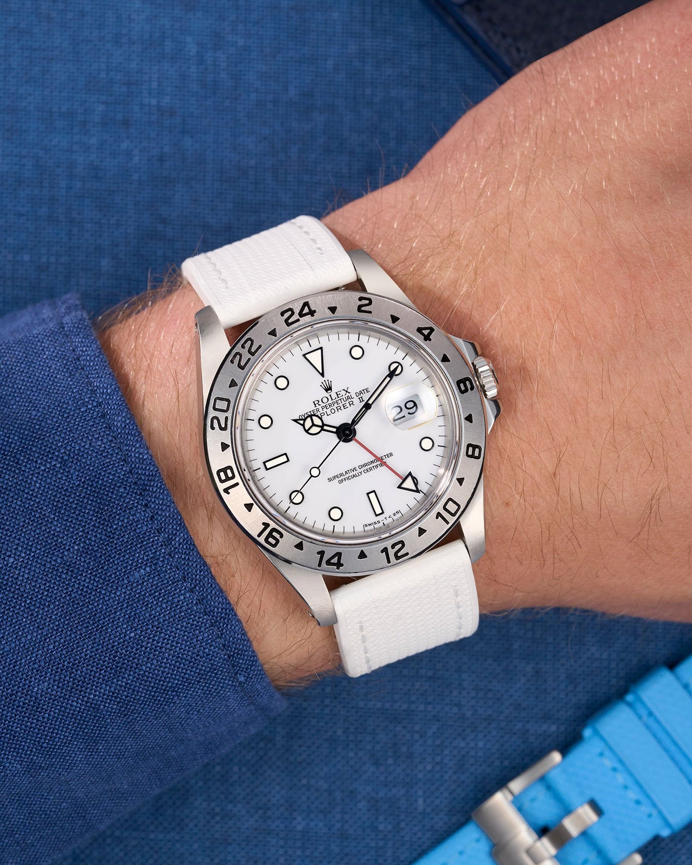 Straight End FKM Strap - 20mm - Wristbuddys