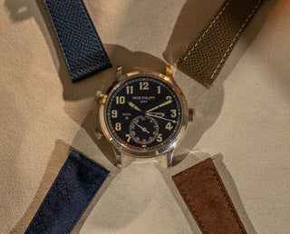 Translation missing: en.Slap a €115 Strap on a €50,000 Watch – The Wristbuddys Suede Experience