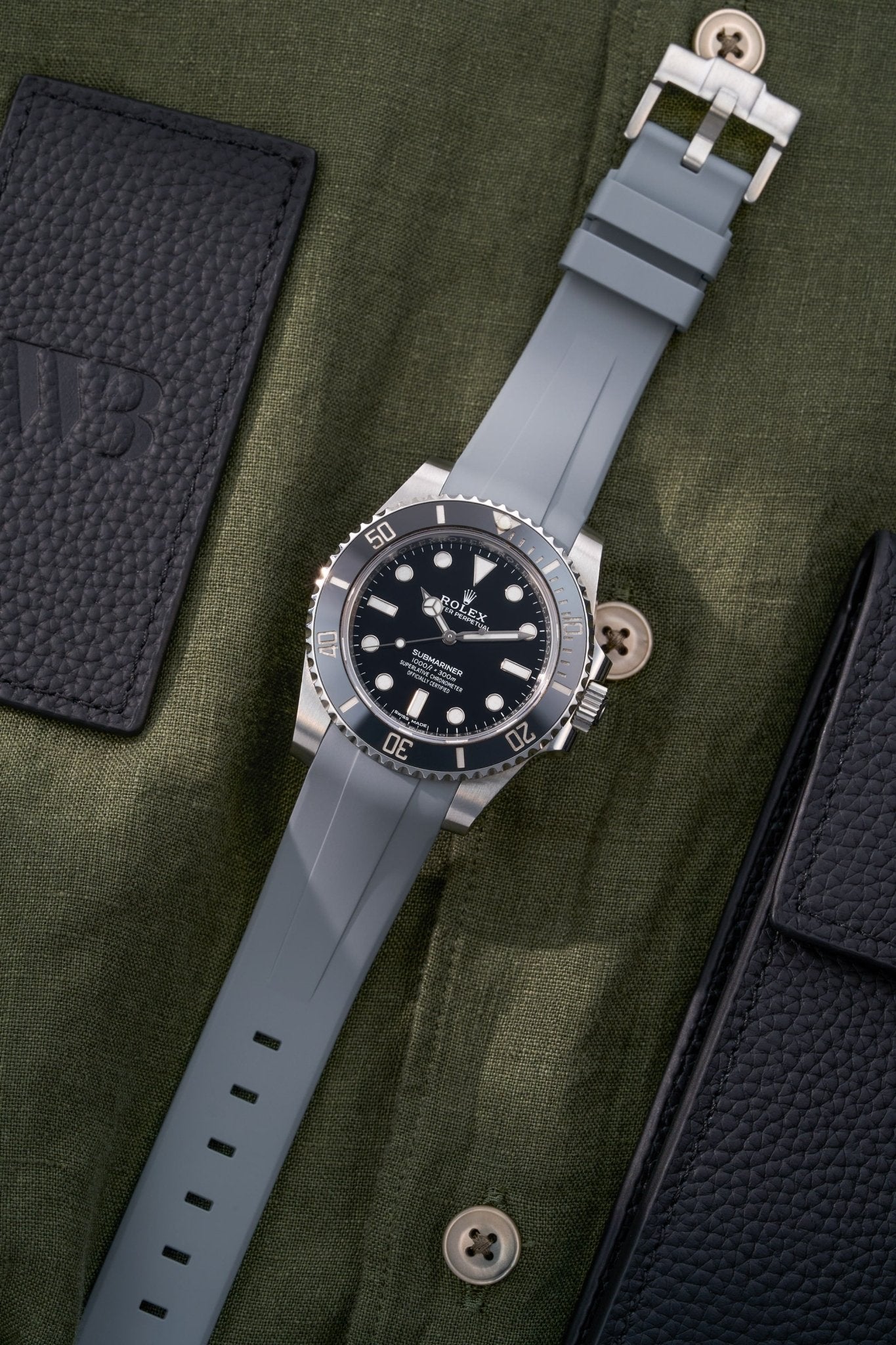 Durable Rubber Straps for Rolex Submariner - Wristbuddys