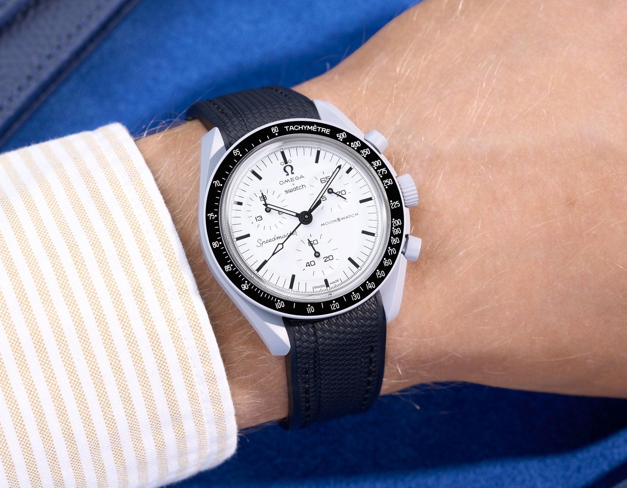 Upgrade Your Omega X Swatch Moonswatch 1965 with the Perfect Strap