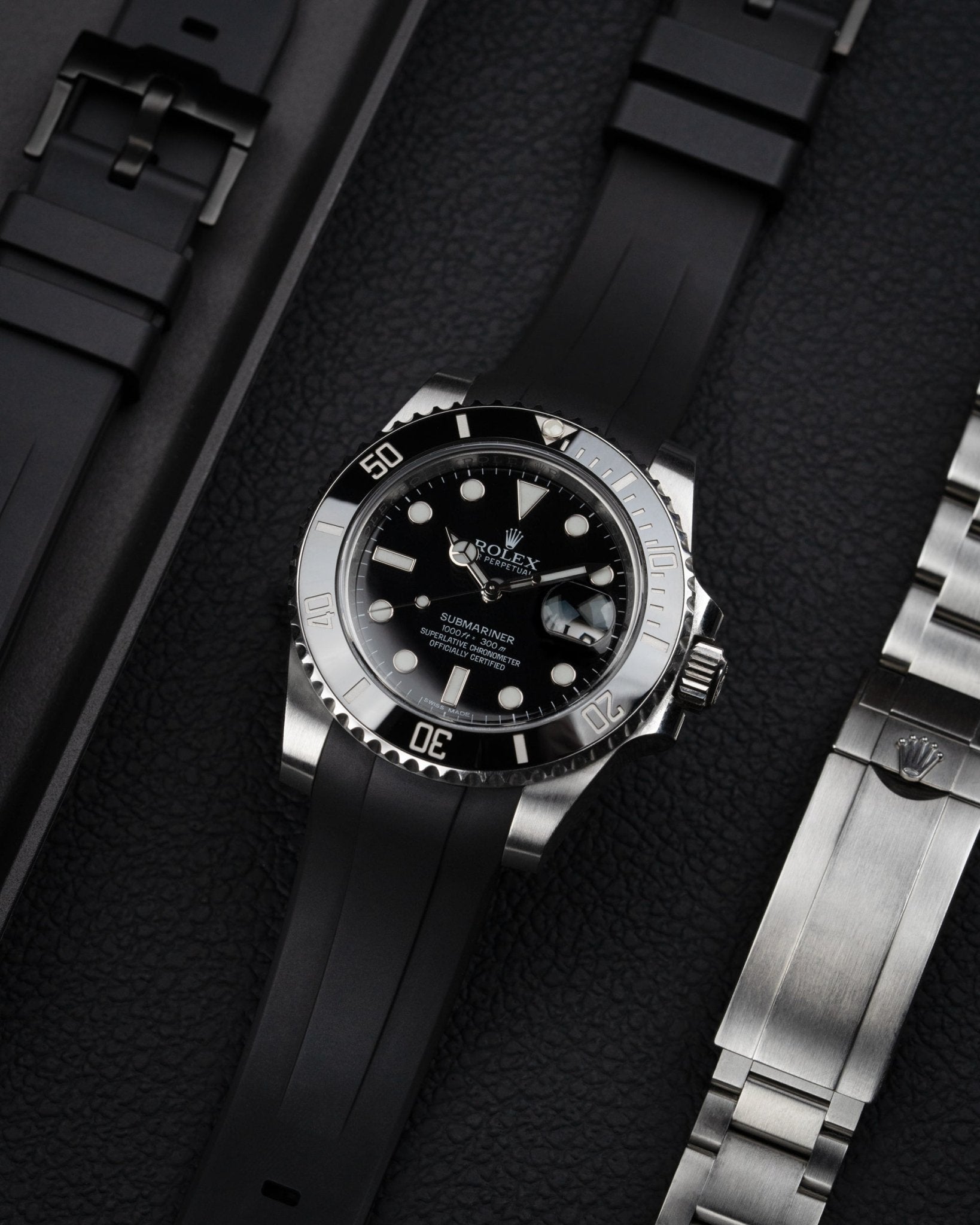 What materials are used for Rolex rubber straps? - Wristbuddys