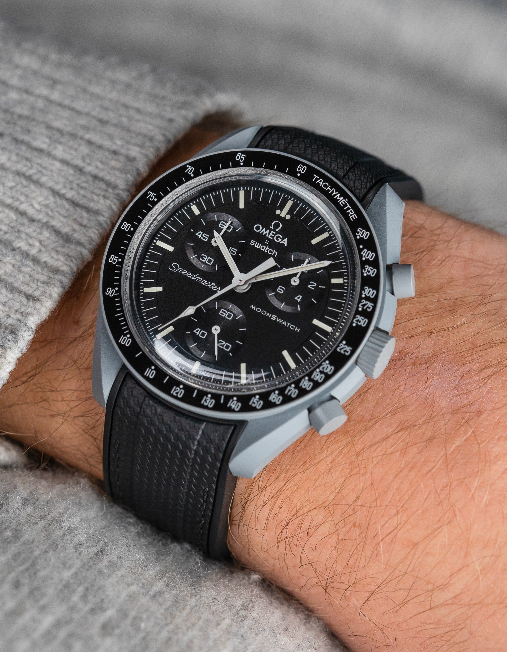 Omega speedmaster racing rubber strap hotsell