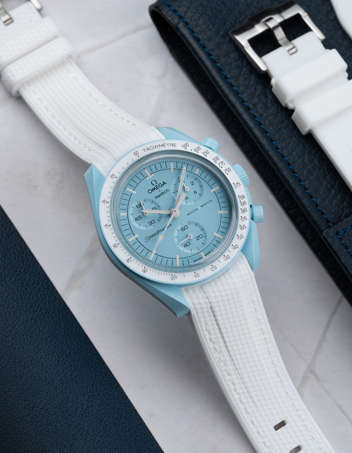 Rubber Strap for Omega X Swatch MoonSwatch Mission to Uranus