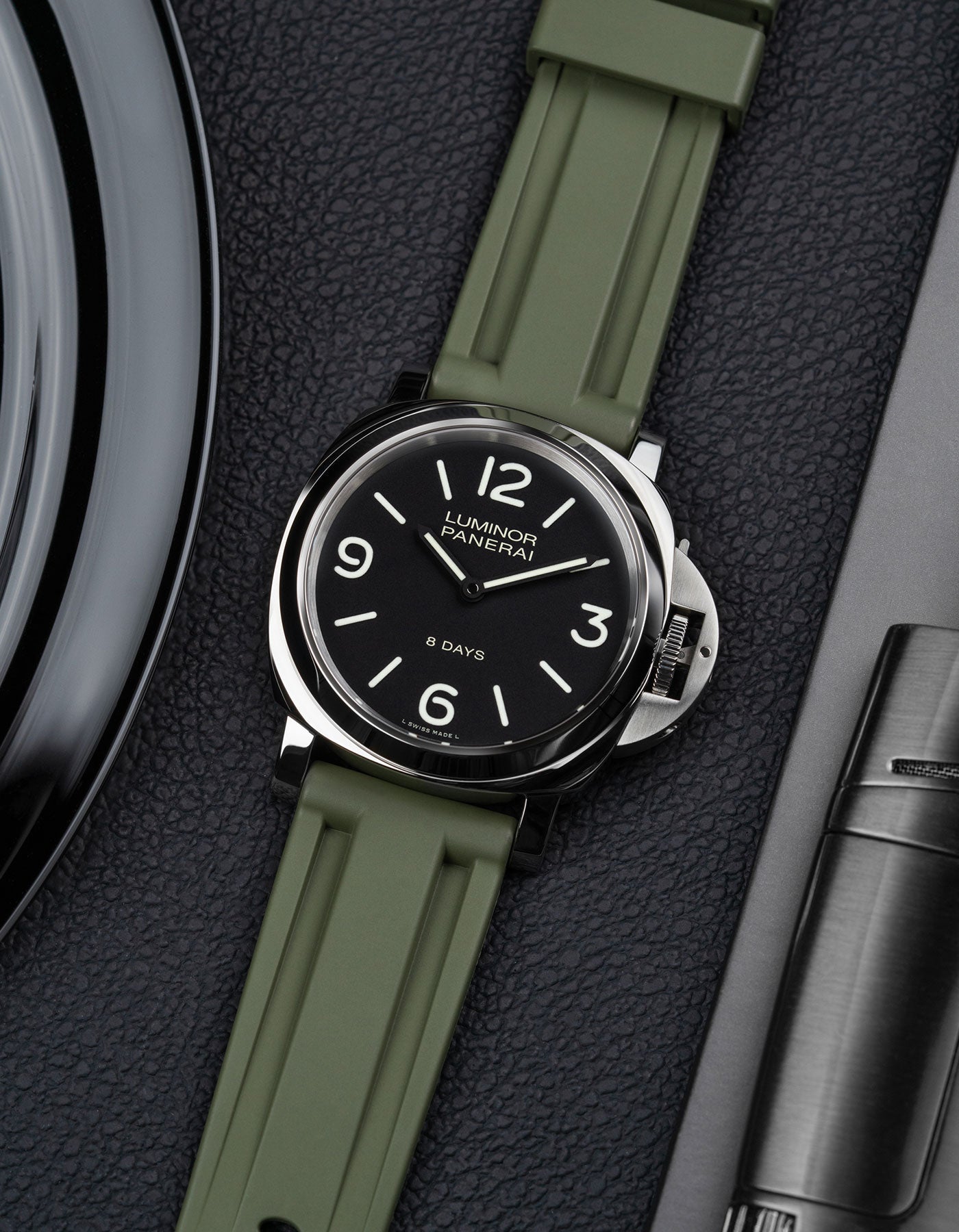 Classic FKM Rubber Straps for Panerai Luminor | Wristbuddys.com