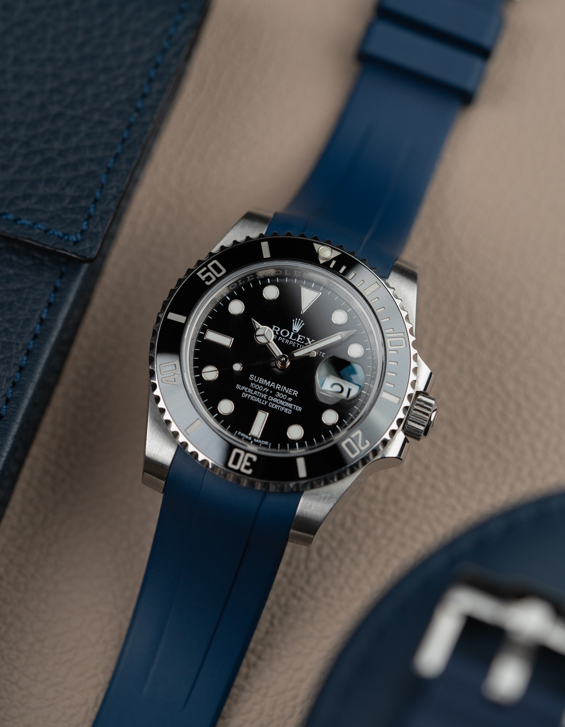 Rolex Submariner Rubber Straps | Shop Watch Straps at Wristbuddys.com