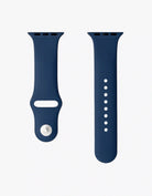 Navy blue Apple Watch Band with Integrated Adapter 