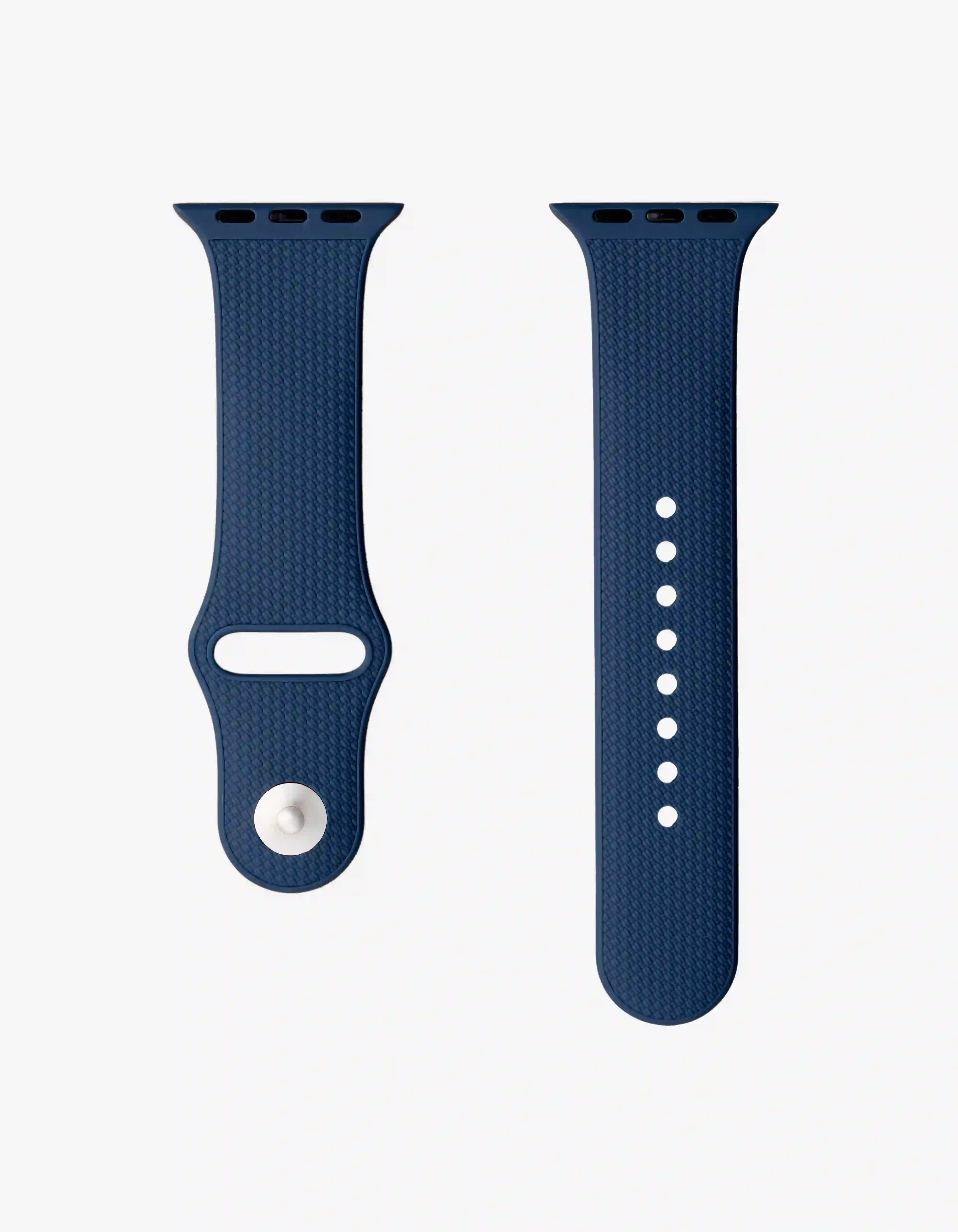 Navy blue Apple Watch Band with Integrated Adapter 