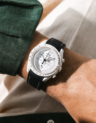Rubber Strap for Omega X Swatch MoonSwatch Mission to The Moonphase