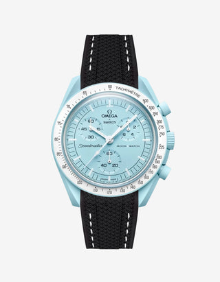 Bracelet en caoutchouc pour Omega X Swatch MoonSwatch Mission to Uranus