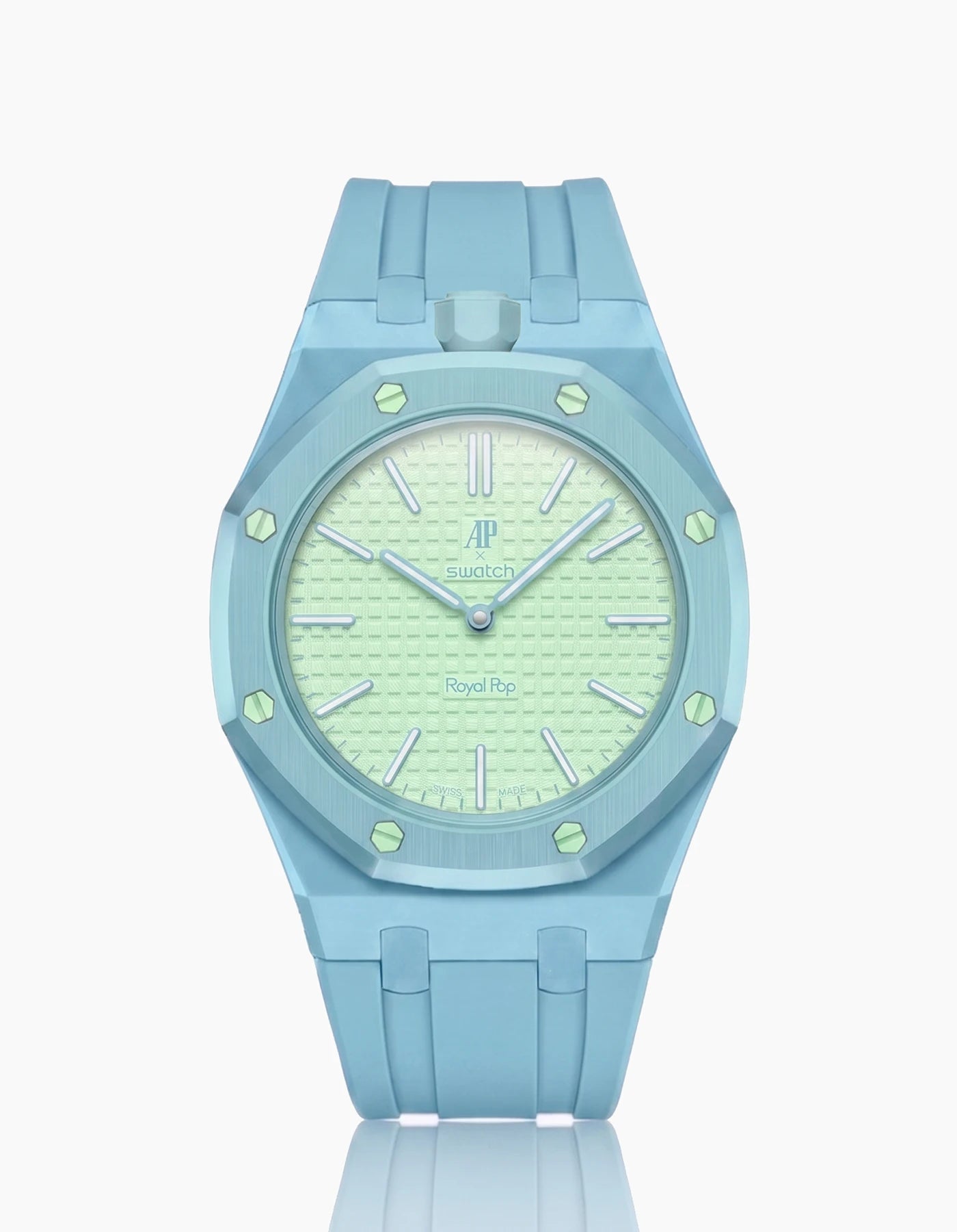 combo::light-blue::rubber-strap-for-ap-x-swatch-royal-pop-light-blue