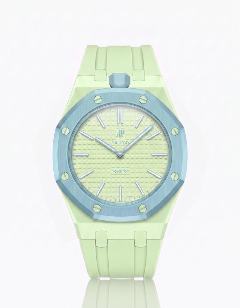 combo::mint::rubber-strap-for-ap-x-swatch-royal-pop-mint