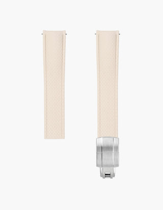 Beige Curved CTS Rubber Strap image