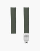 Green Curved CTS Rubber Strap