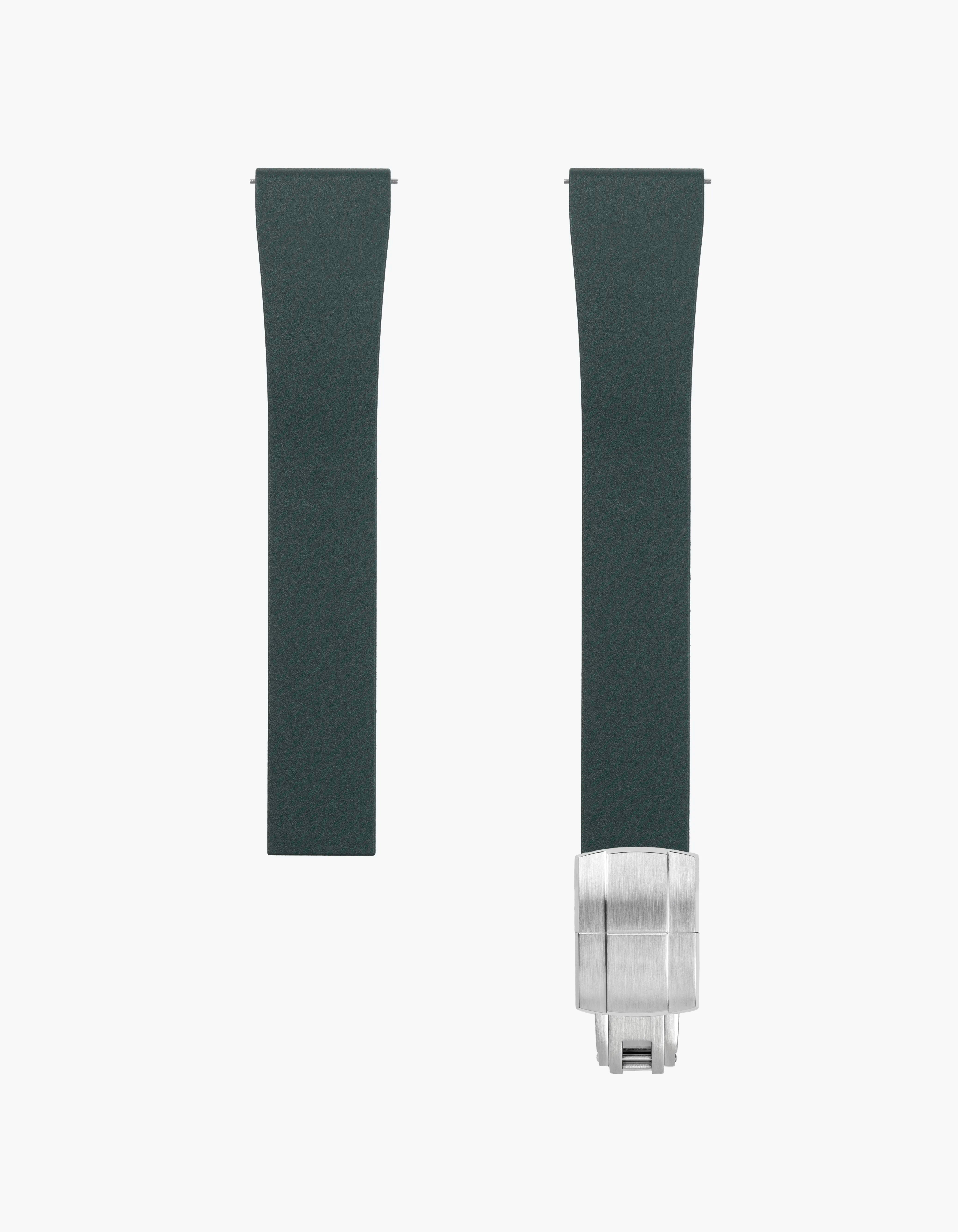 Green CTS FKM Rubber Strap 19-22mm product image