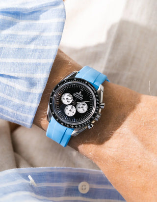 FKM Rubber Strap for Omega Speedmaster