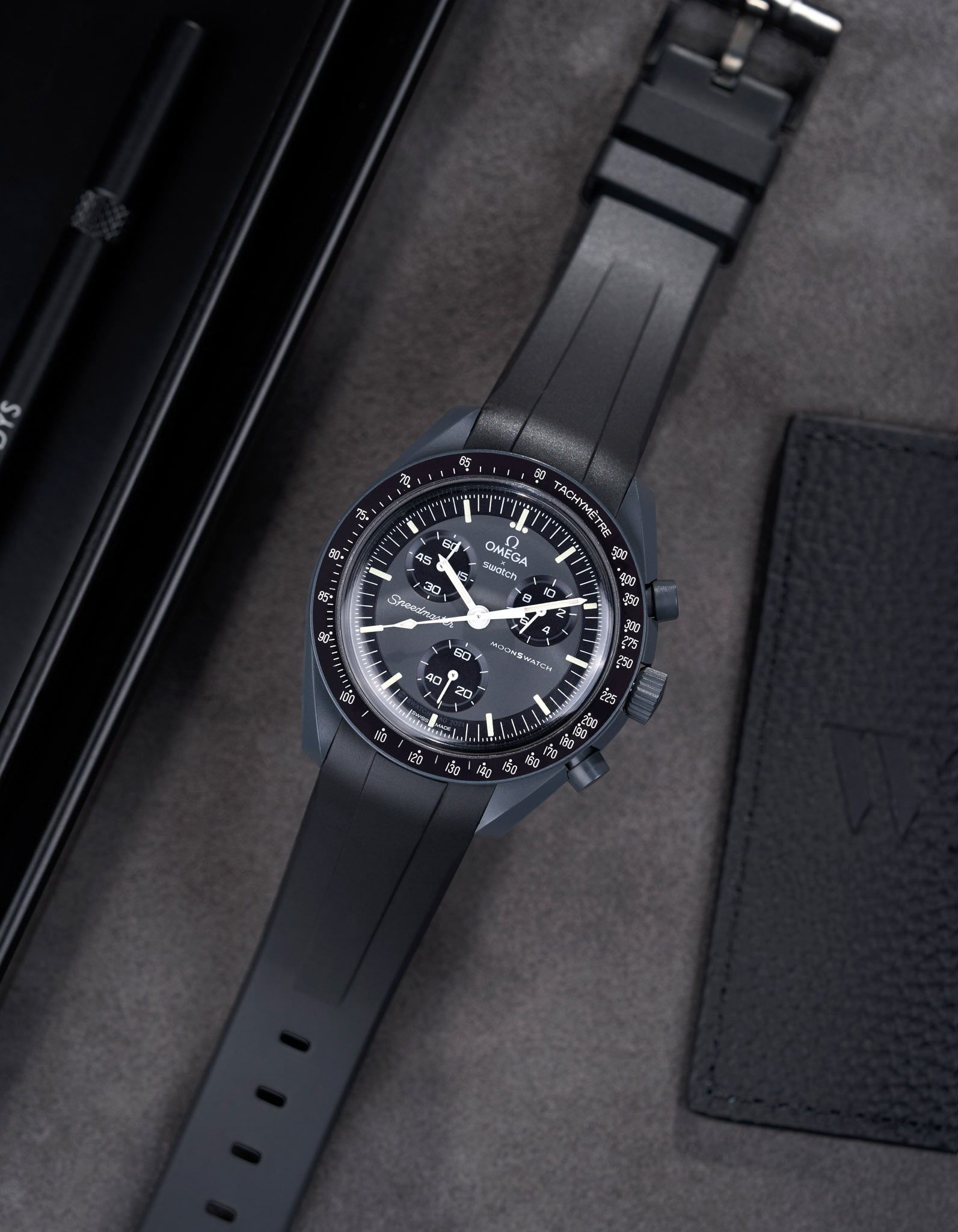 Rubber Watch Strap for Omega X Swatch MoonSwatch Mission to Rubber Watch Strap for Omega X Swatch MoonSwatch Mission to