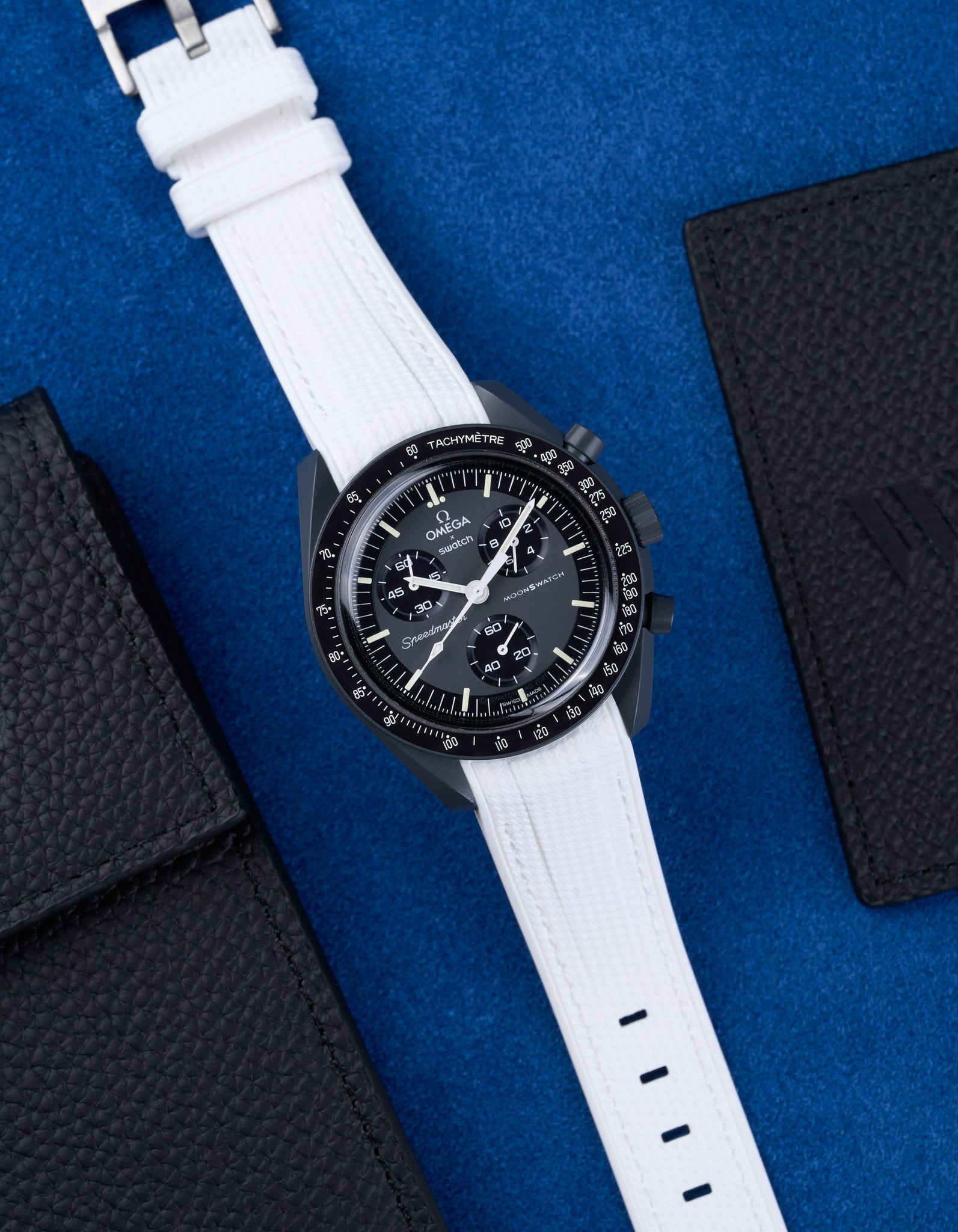 Rubber Watch Strap for Omega X Swatch MoonSwatch Mission to Rubber Watch Strap for Omega X Swatch MoonSwatch Mission to