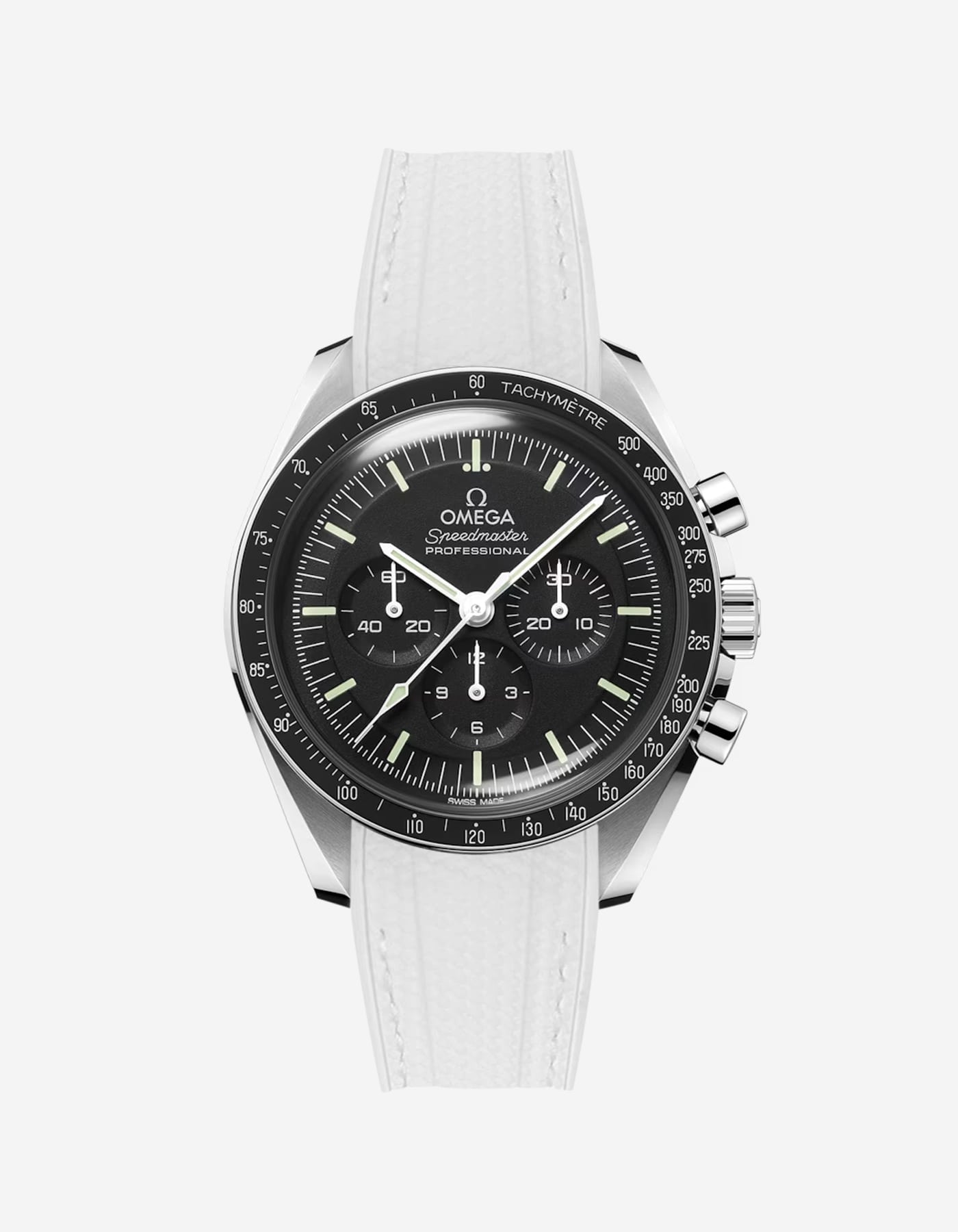 Premium Rubber Strap for Omega Speedmaster