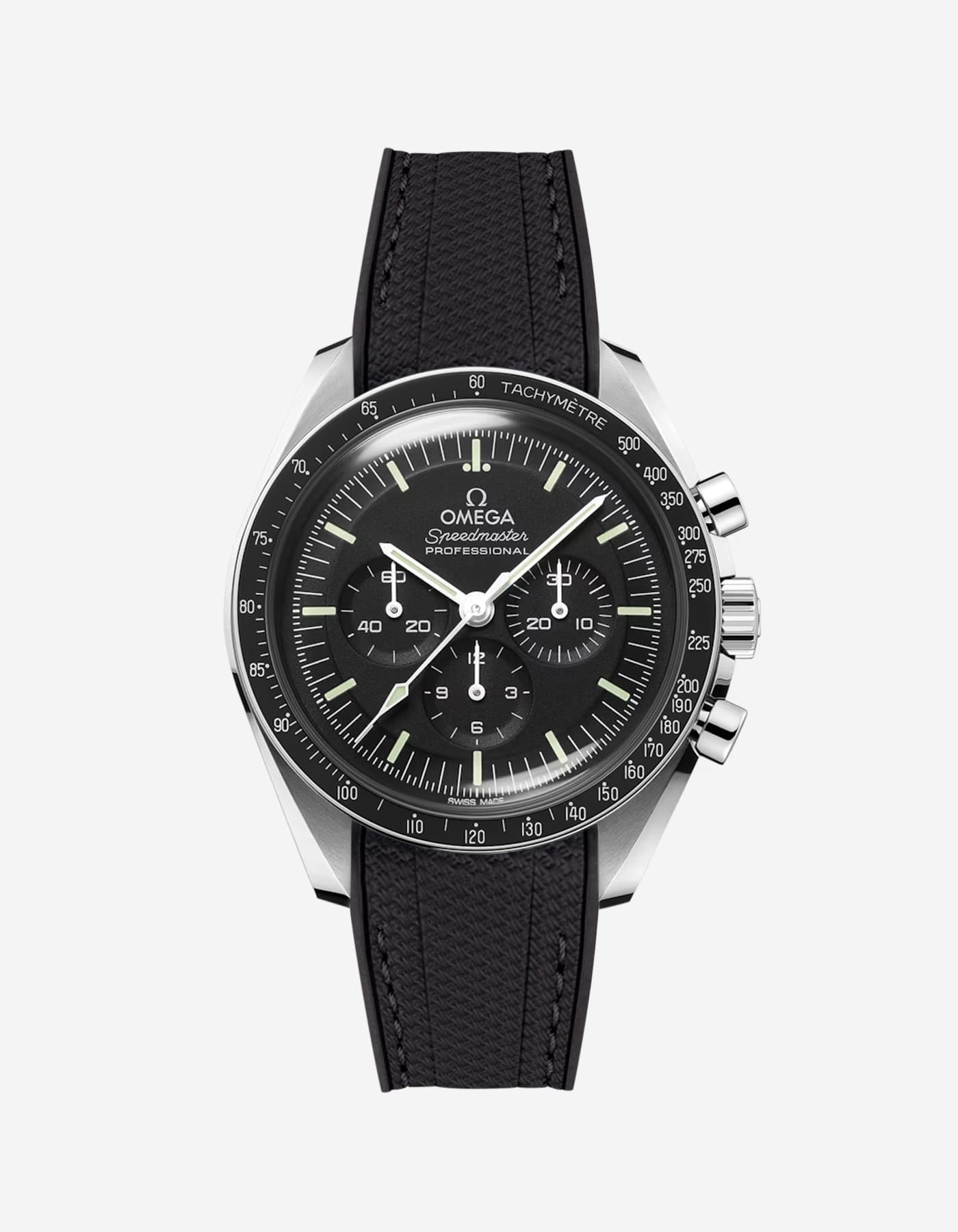 Premium Rubber Strap for Omega Speedmaster