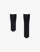 FKM rubber strap for Rolex Submariner 116610LN – black curved ends, clasp-integrated
