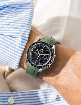 FKM Rubber Strap for Omega Speedmaster
