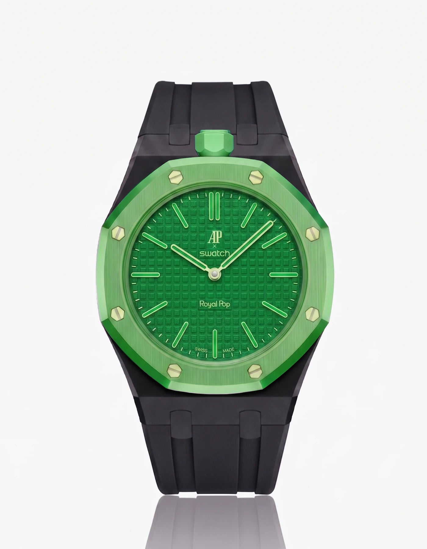 combo::black::rubber-strap-for-ap-x-swatch-royal-pop-black