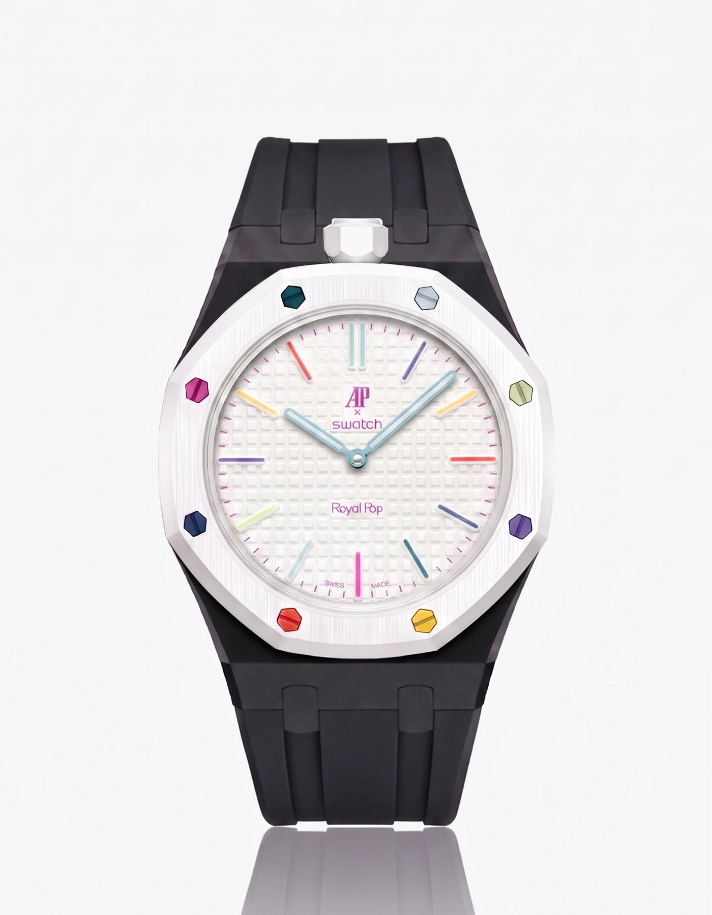 combo::black::rubber-strap-for-ap-x-swatch-royal-pop-black