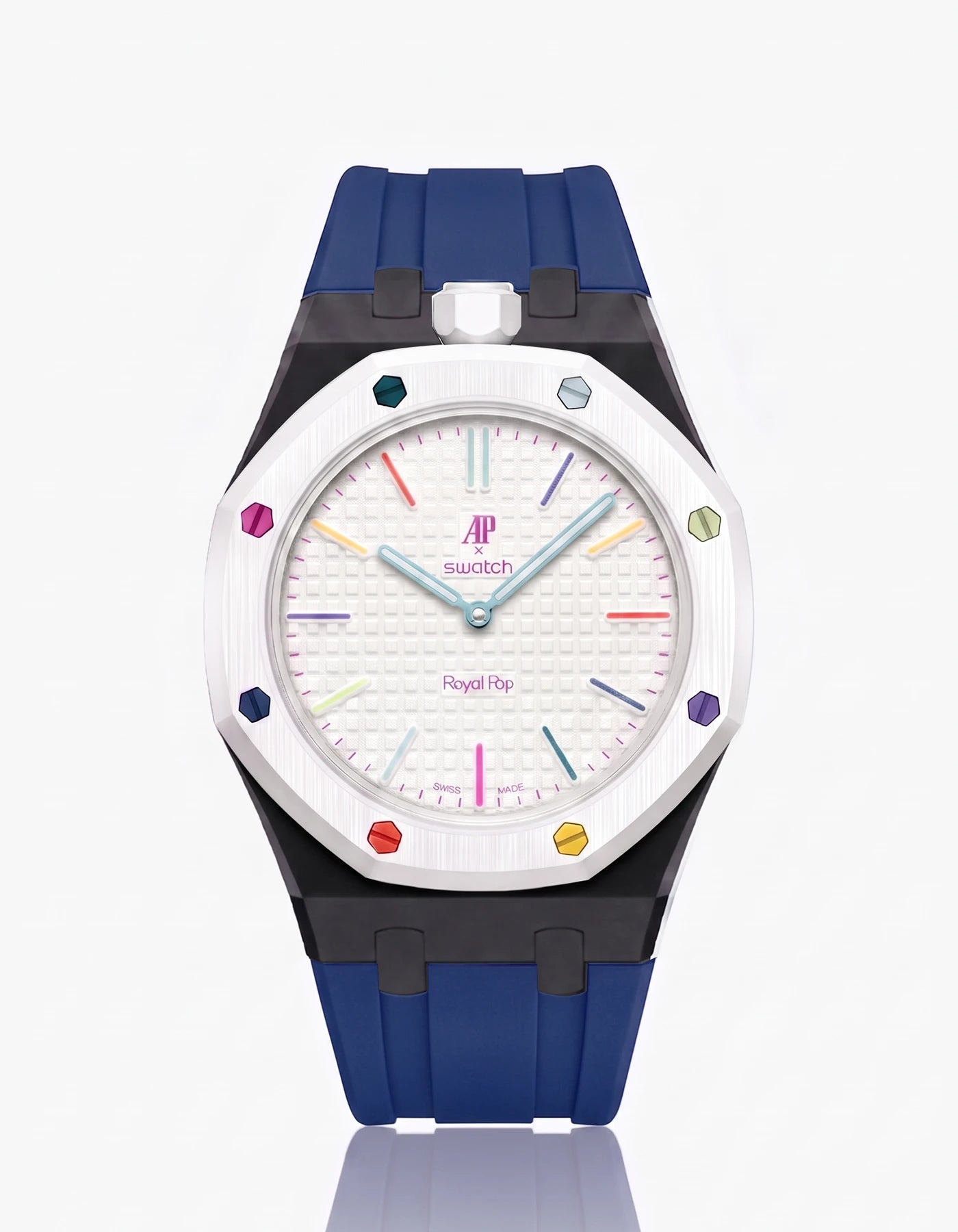 combo::black::rubber-strap-for-ap-x-swatch-royal-pop-navy-blue