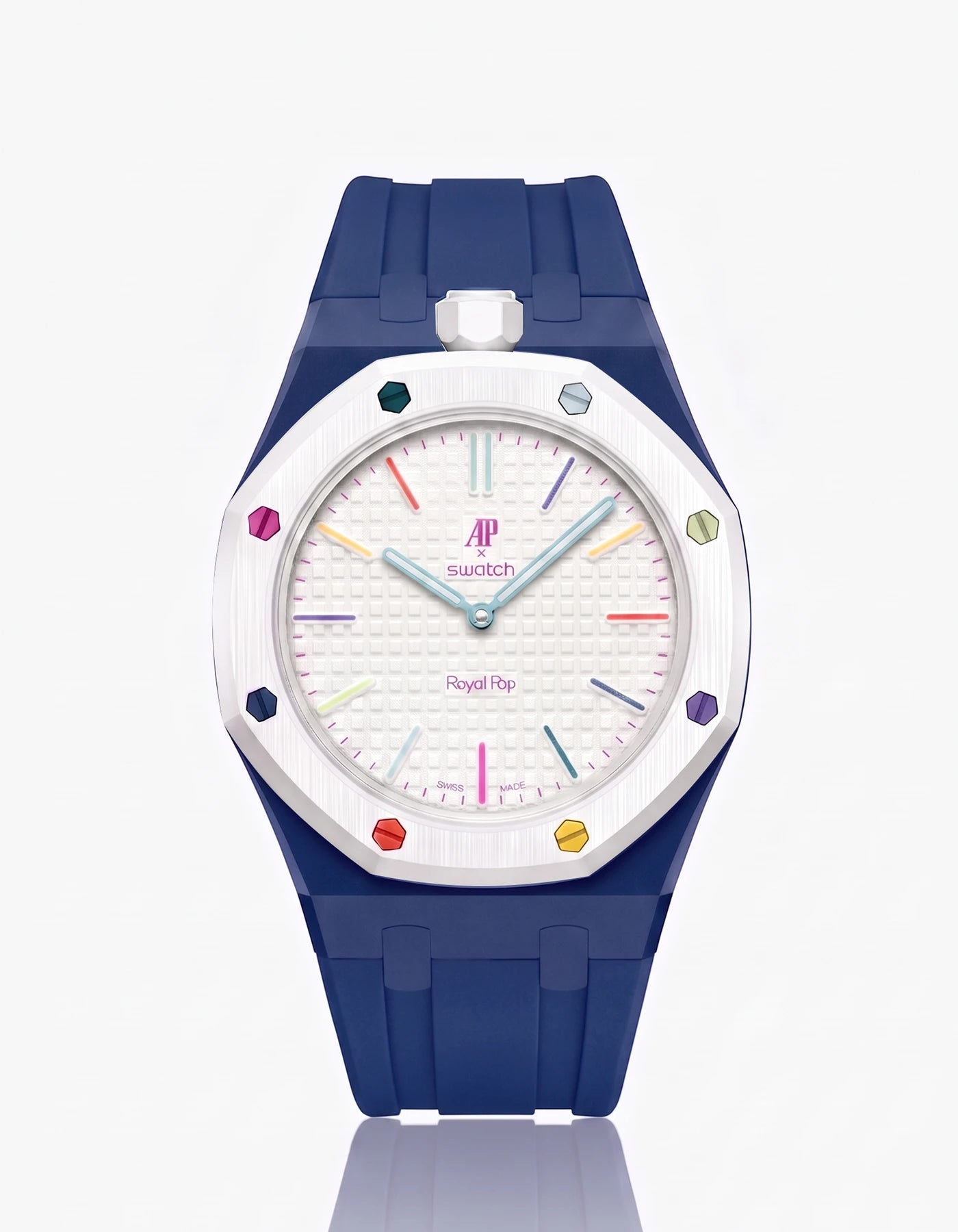 combo::navy-blue::rubber-strap-for-ap-x-swatch-royal-pop-navy-blue
