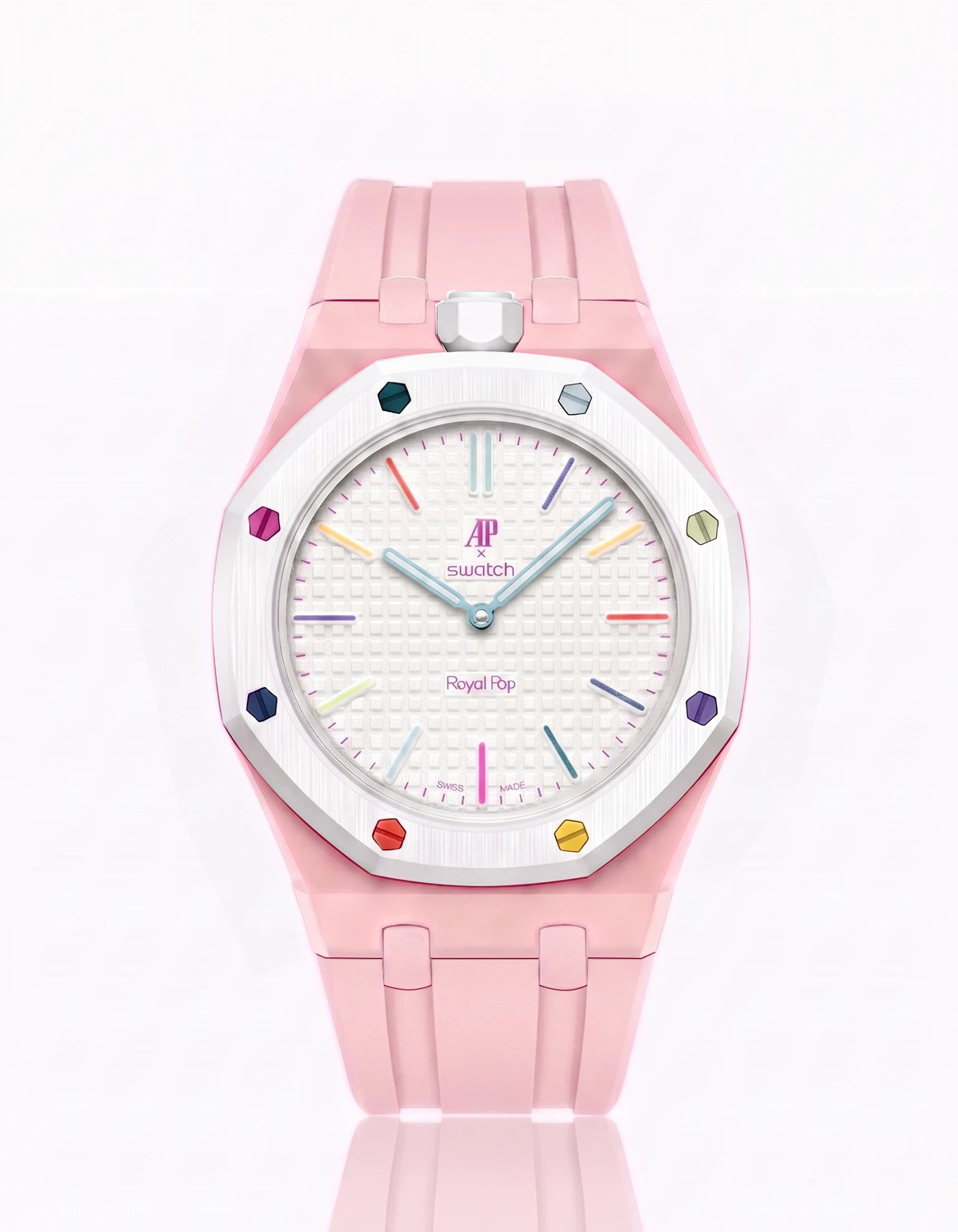 combo::pink::rubber-strap-for-ap-x-swatch-royal-pop-pink