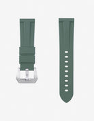 Military Green Rubber Watch Strap for Panerai Luminor Replacement Strap klockarmband uhrenband 24mm Italian design military-style green rubber armband för dykarur